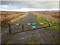 NZ0144 : Random barrier on the Waskerley Way by Andy Waddington