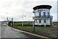 Bradwell Waterside: The marina reception tower