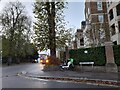 Hampstead Way at the junction of North End Road