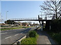 Footbridge over Totton By-pass (A35)