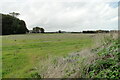 Clear view of the former railway line