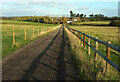 Farm road, Whitehouse Farm