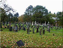 SD8713 : Rochdale Cemetery by Kevin Waterhouse