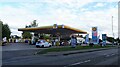 Service station on Barton Road (A6003)