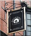 Sign for the Dockside Bar & Kitchen