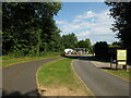 Entrance to Heathfield Camping site