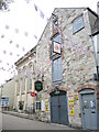 The bunting is out in Trinity Street