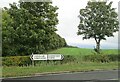 NT8239 : A  Road  direction  signs  west  of  Coldstream by Martin Dawes