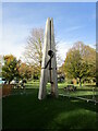 Peg sculpture, Queen Elizabeth Park, Grantham