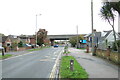 Burgh Road by-pass bridge from the west