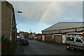 Rainbow over Lamel Street