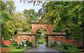 Lodges and entrance gate, Lytham Hall