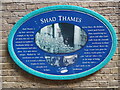 Plaque at Shad Thames, London SE1