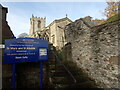 Approach to the Church of Saints Mary and Alkelda, Middleham