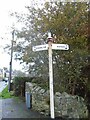 Direction Sign ? Signpost by the B6364 in Stichill