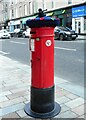 NS2982 : Pillar box topper by Richard Sutcliffe