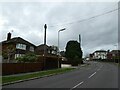 Approaching a bend in Church Lane East