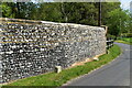 Flint built wall, Fisher Street Farm