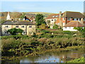 Alfriston from the Cuckmere footbridge