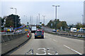 A35 descending from Redbridge Flyover