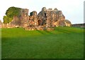 NZ0416 : Castle ruins, Barnard Castle by Humphrey Bolton