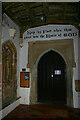 St Andrew, Much Hadham - entrance from south porch