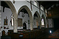 St Andrew, Much Hadham - south aisle looking west