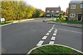 New housing estate on the edge of Pirton