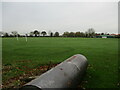 North  Frodingham  playing  field  over  the  roller