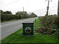 Roadside memorial  at  Warley  Cross  (2)