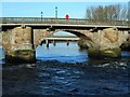 NS3975 : Bridges over the River Leven by Richard Sutcliffe