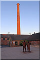 Swadlincote - chimney and former works