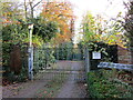 Gateway to Ruddington Hall