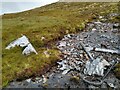 NH0854 : Aircraft crash site on the west side of Beinn na Feusaige by shikari