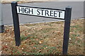 TL4860 : High Street sign by Geographer
