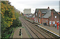 TM4290 : Beccles Railway Station - lineside by Adrian S Pye