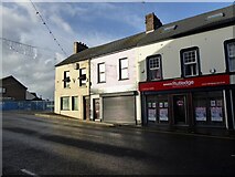 H4572 : Shadows in Lower Market Street, Omagh by Kenneth  Allen