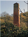 SK9768 : Brickworks Chimney, Cross O'Cliff Hill, Lincoln by Jo and Steve Turner