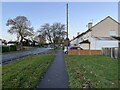 Looking up Grange Road