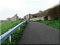 NZ3669 : Path along the tops at Tynemouth by Robert Graham