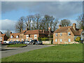 A pub and houses, Brill