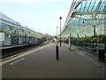 Platform at Tynemouth Metro