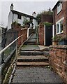 Steps at Welch Gate in Bewdley