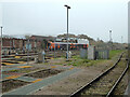SO8555 : Sidings by Shrub Hill Station, Worcester by Chris Allen