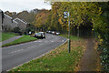 Bus stop in Falkland Road