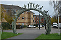 Arch sculpture, Pirelli Park, Eastleigh