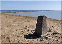 ST2859 : Trig Point on Brean Down by Mat Fascione