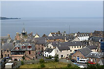 NO8785 : Stonehaven: looking down on the old town by Bill Harrison