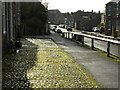 Damp cobbles, Spring Street, Easingwold