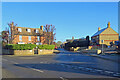 Gamlingay: the corner of Mill Street and Honey Hill